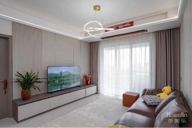 89㎡現(xiàn)代三居，簡(jiǎn)單而純粹，溫馨而舒適的生活空間